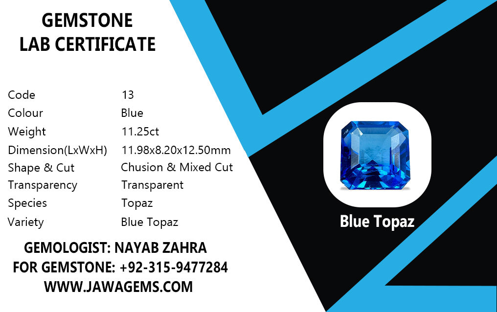 London Blue Topaz -11 crt
