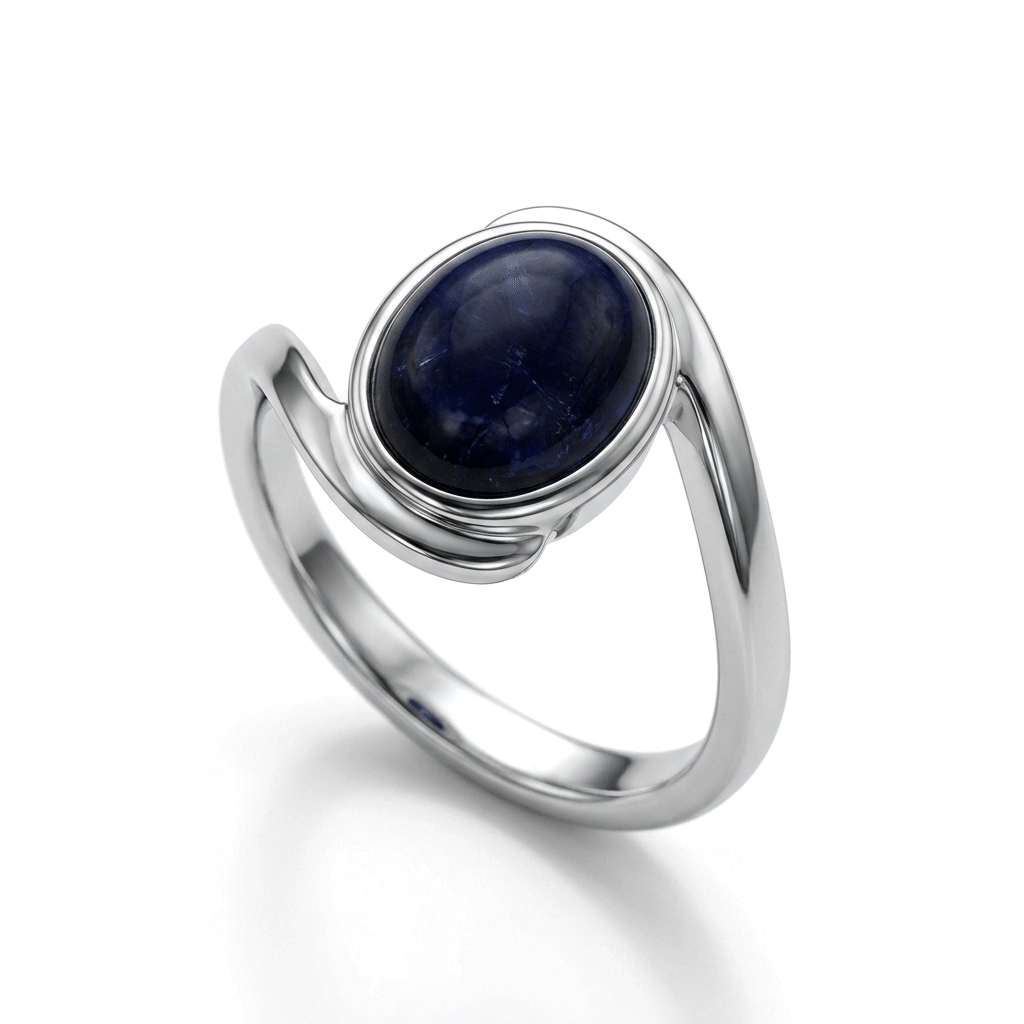 Blue Sapphire Women Ring - Mystic