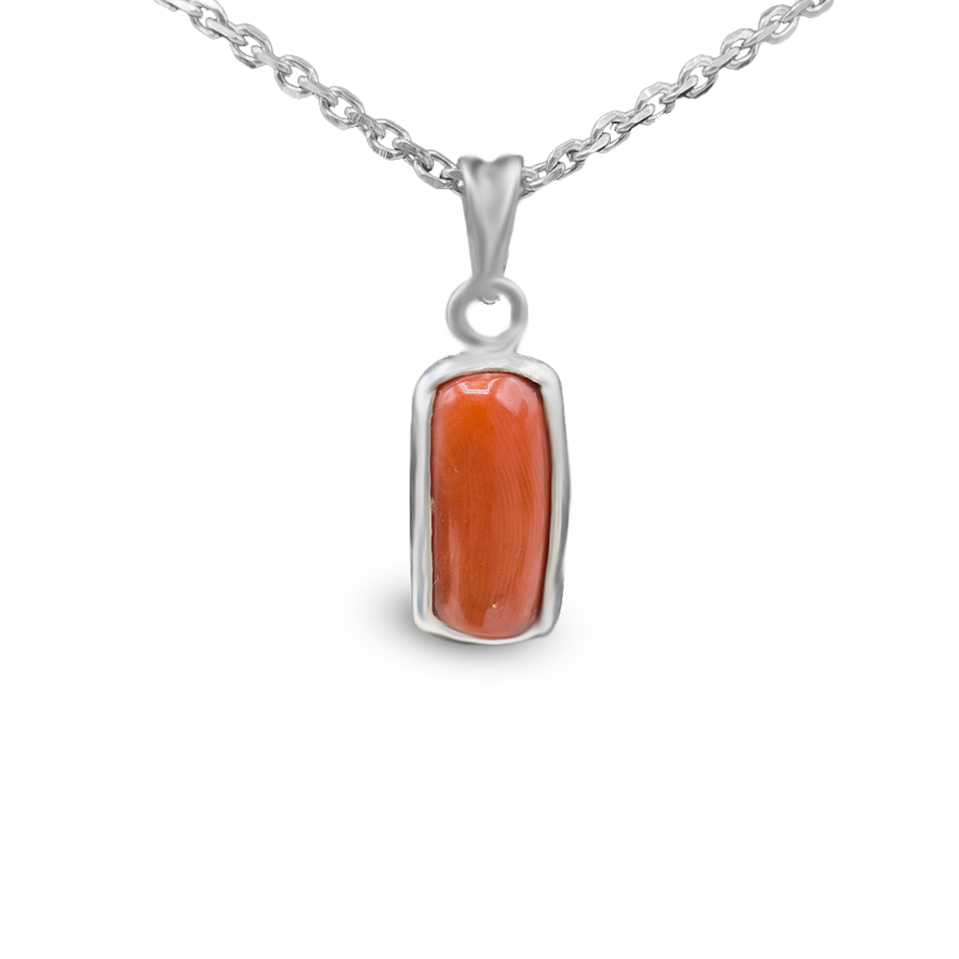 Coral Pendent - Clear Fenced Design