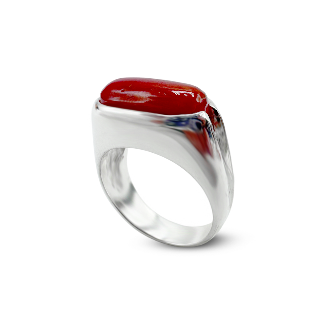 Coral Men Ring -Facelift Band Design