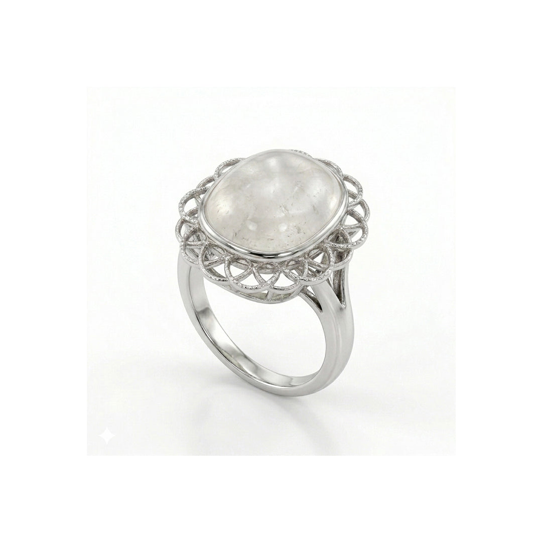 Dur e Najaf Women Ring - Floral Ring