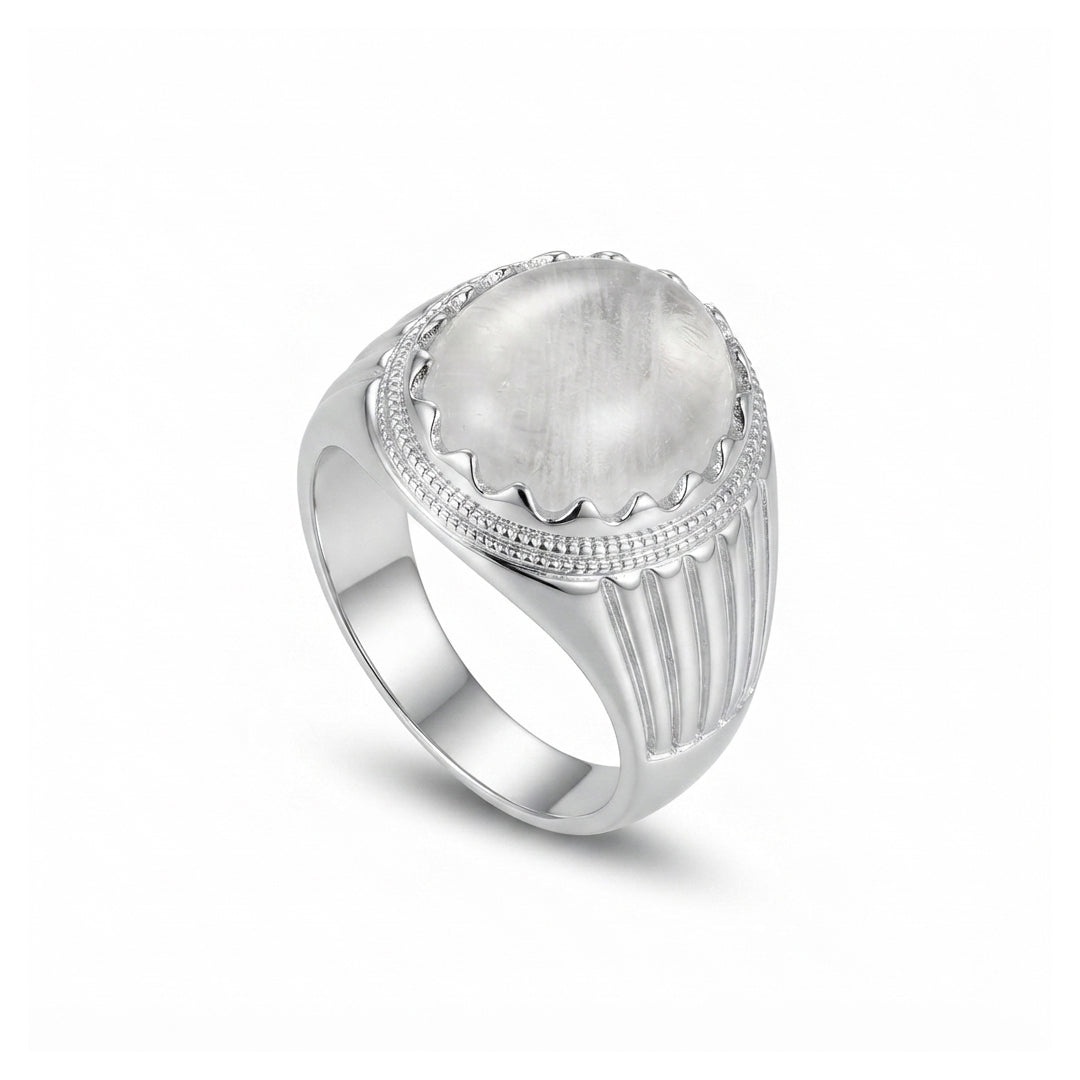 Dur e Najaf Men Ring - Octagon Design