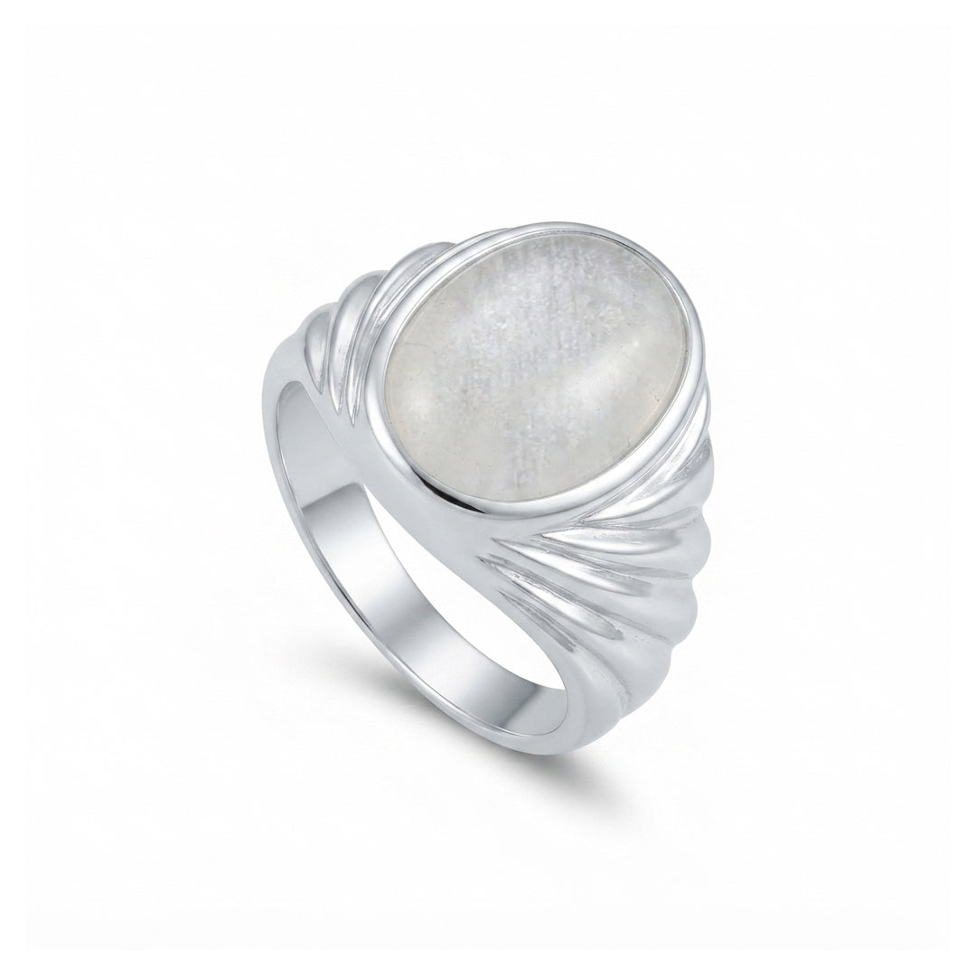 Dur e Najaf Men Ring - Matrix Design