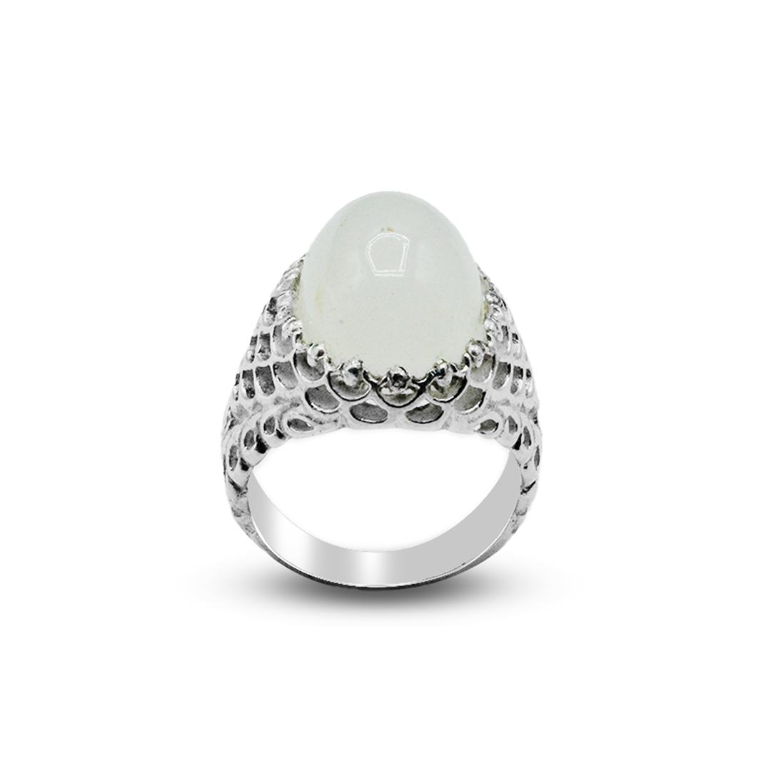 Dur e Najaf Men Ring – Seep Frame Ring