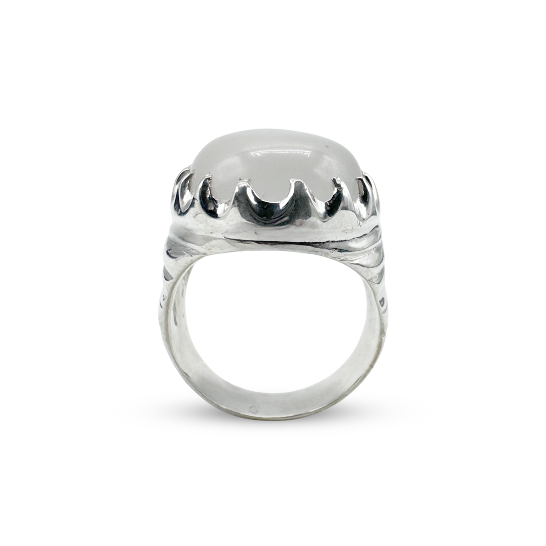 Dur e Najaf Men Ring - Horizontal Line band