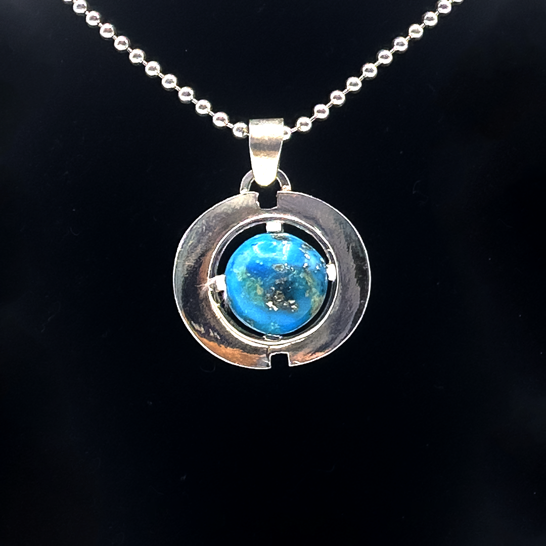 Feroza Pendant - Globe Design