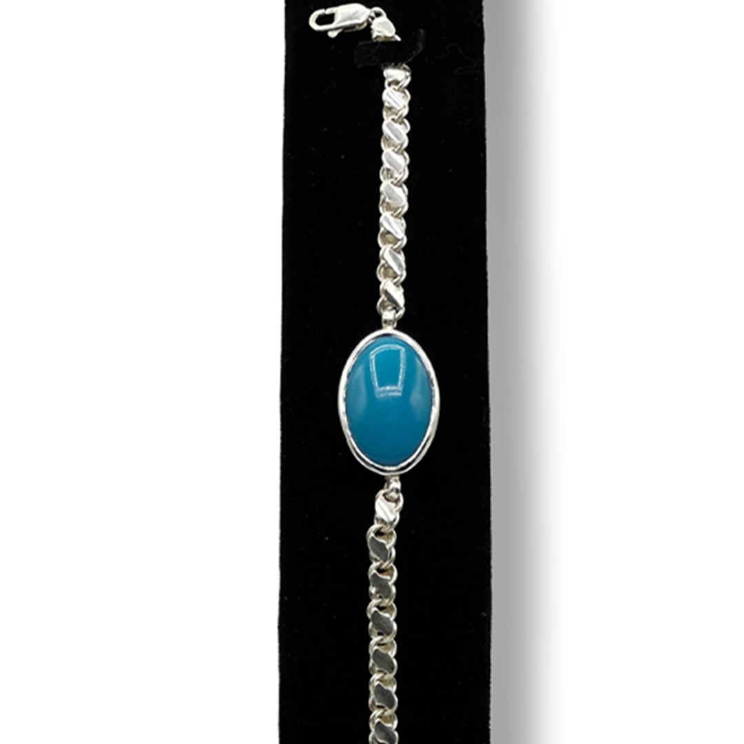 Feroza Bracelet Lock Chain Design – Jawa Gems