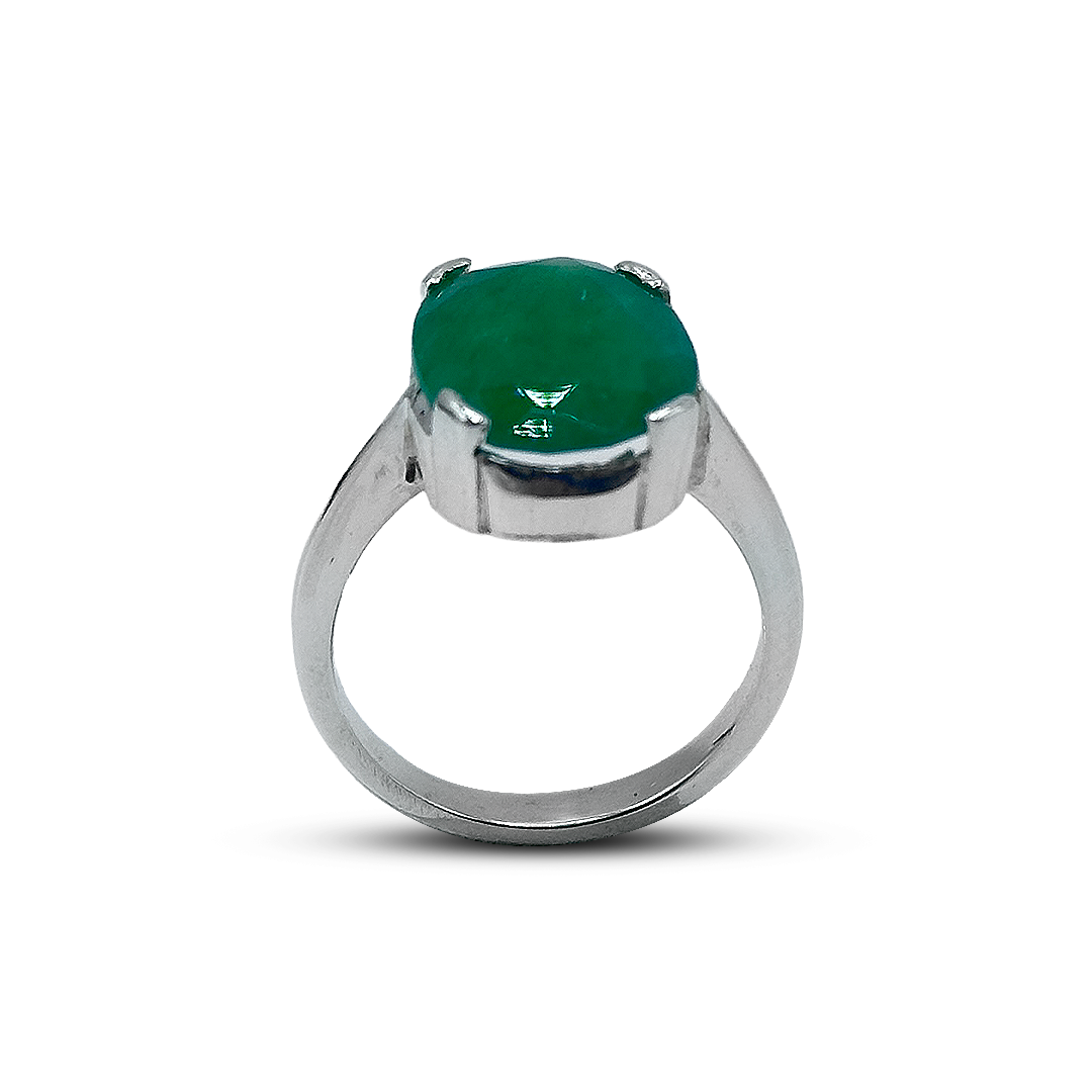 Jade Women Ring - Tower Cup design