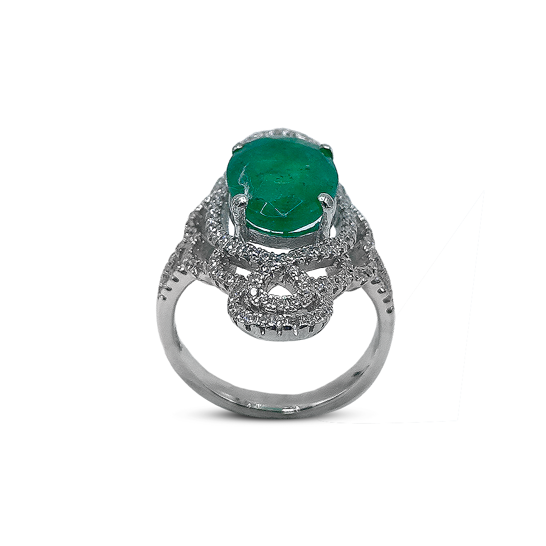 Jade Women Ring - Italian design