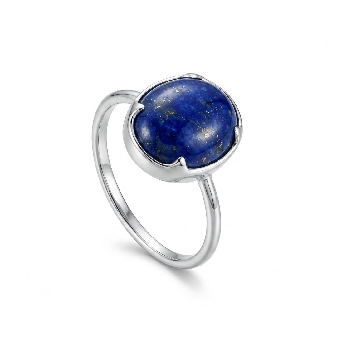 Lapis Women Ring - Solitaire