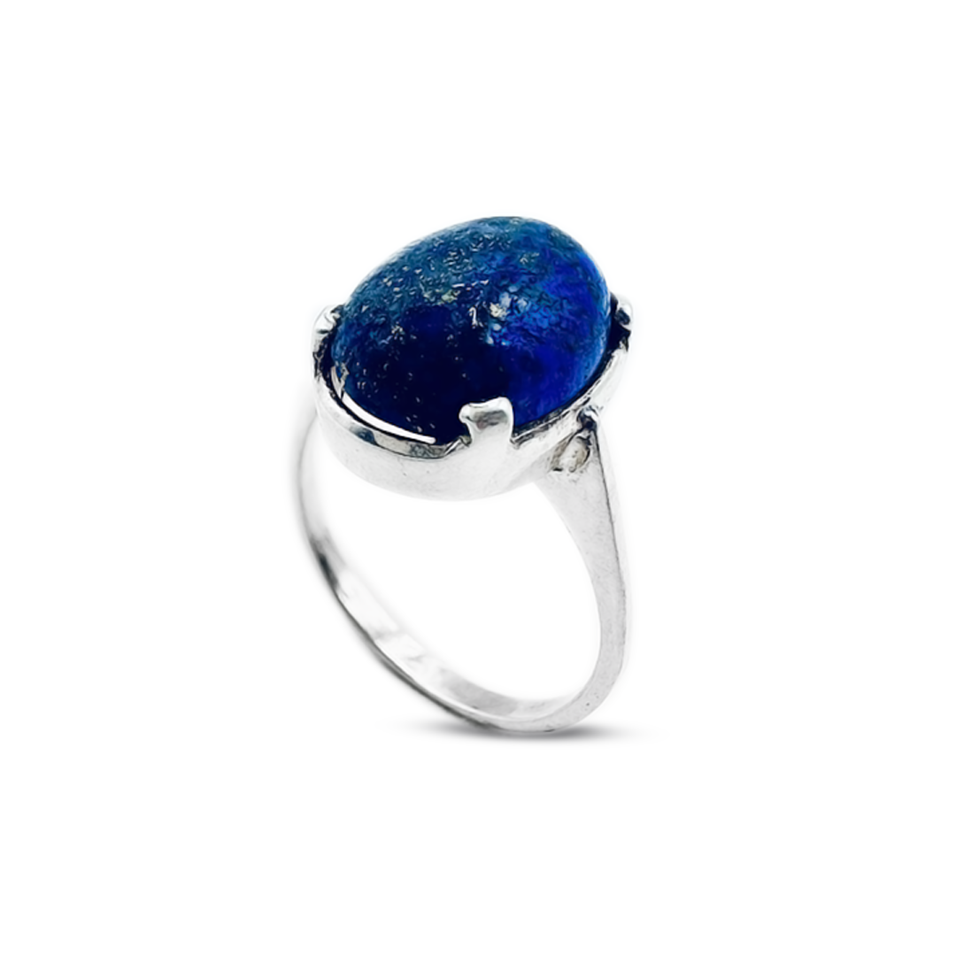 Lapis Women Ring – Simple Hand Band