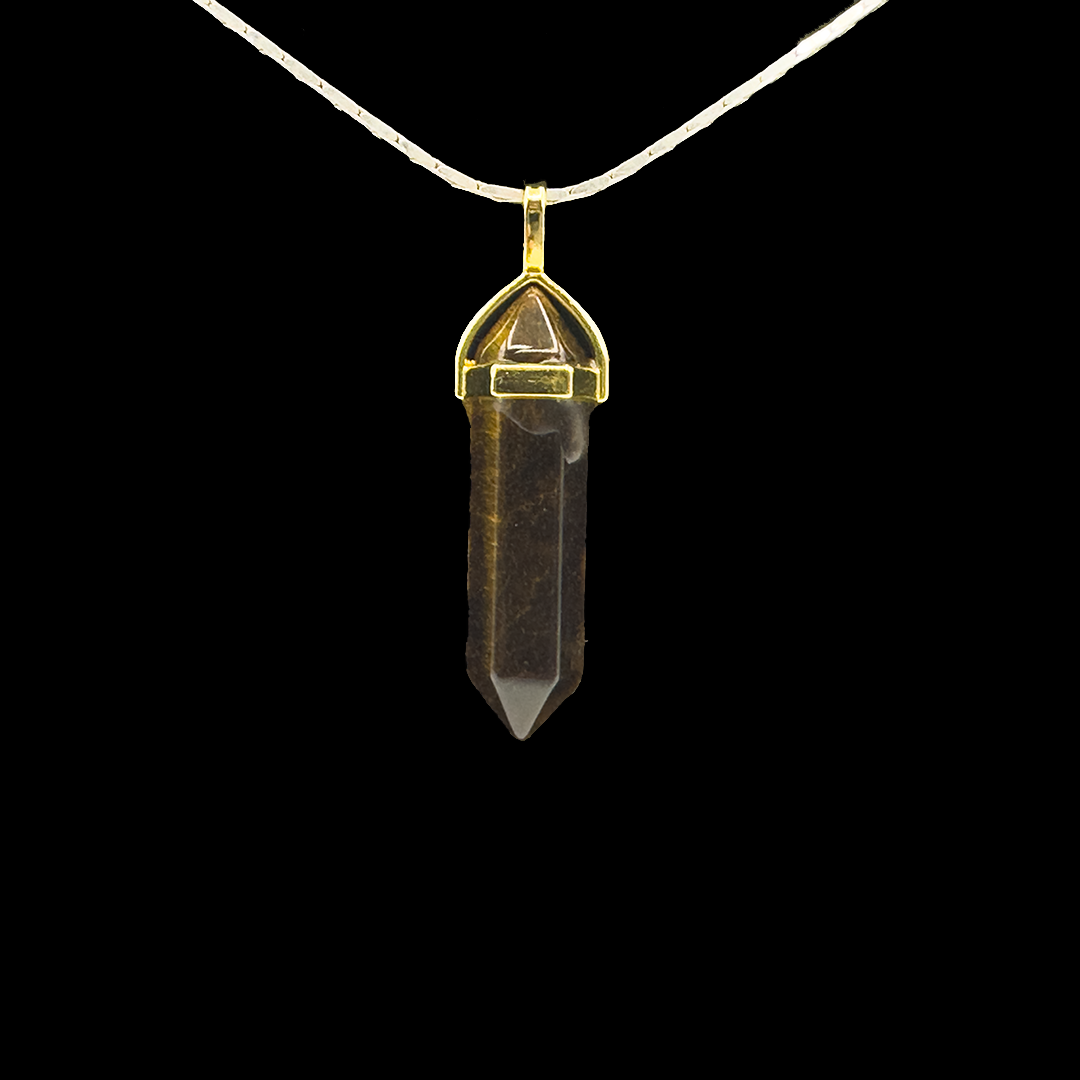tiger-eye-pendant-golden-cap-design-1