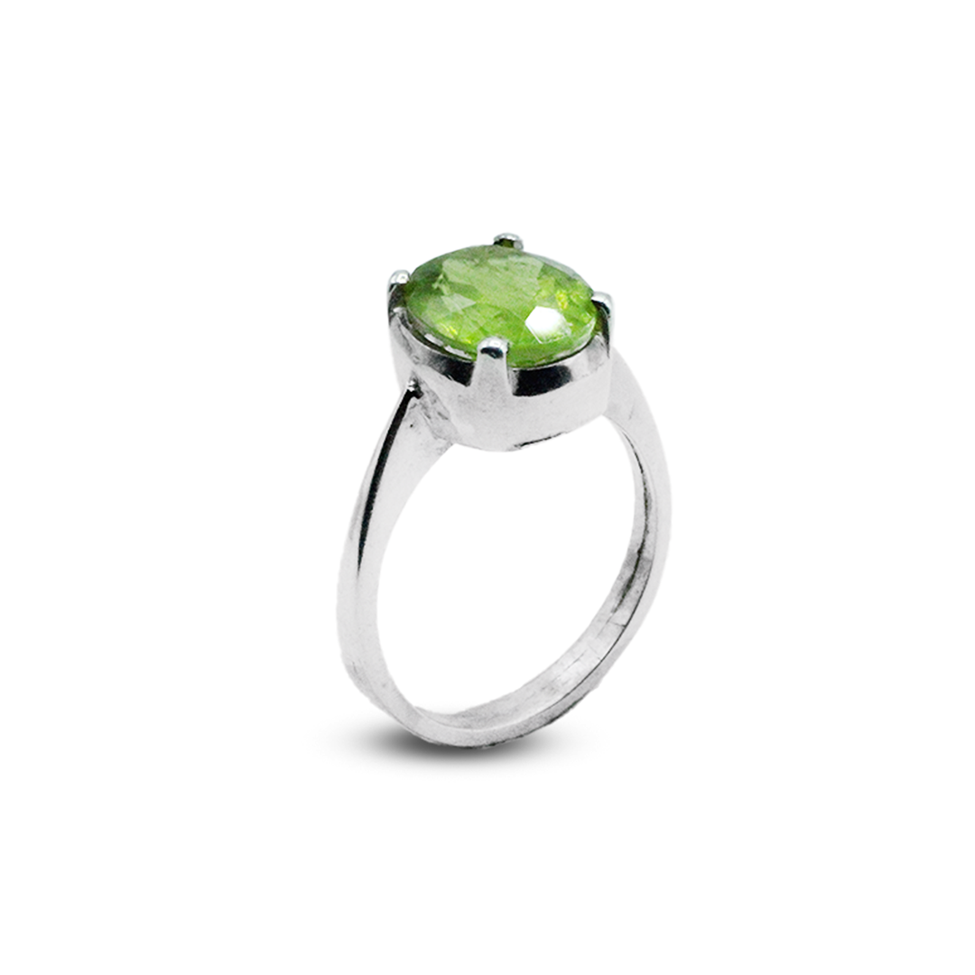 Peridot Women Ring – Simple Ring Design