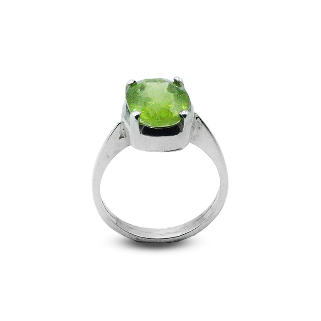 Peridot Women Ring – Simple Ring Design