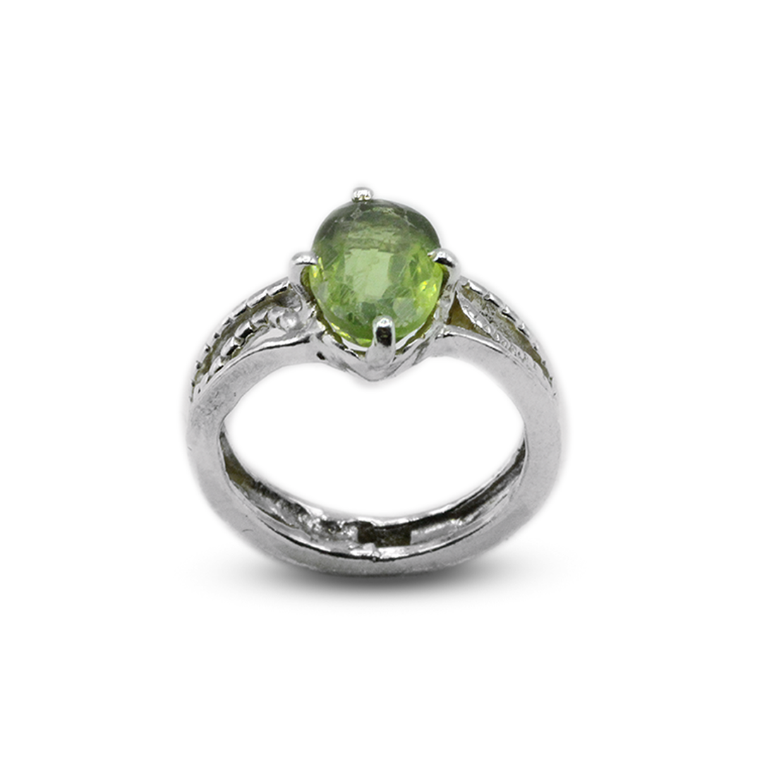 Peridot Women Ring – Sprinkle Band