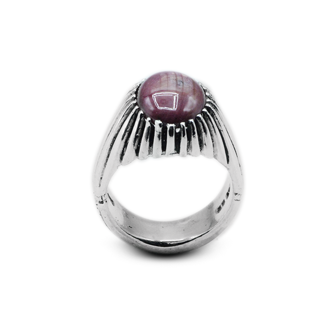 Ruby Men Ring – Signet Design