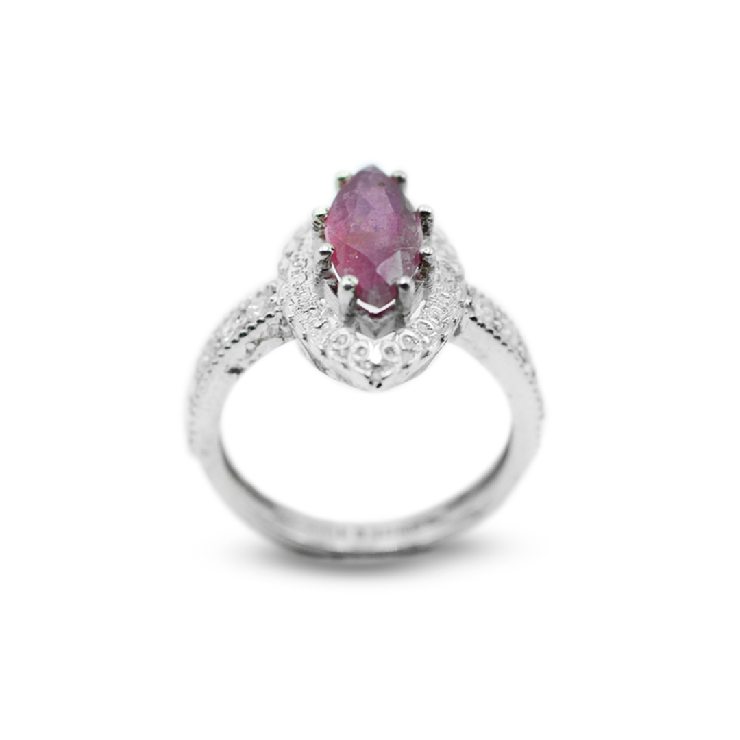 Ruby Women Ring – Rope Band