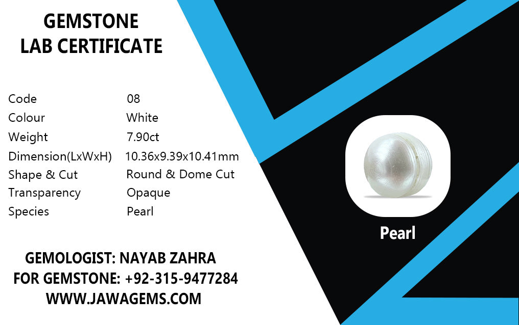 Lab Certified Pearl - 7.9 crt