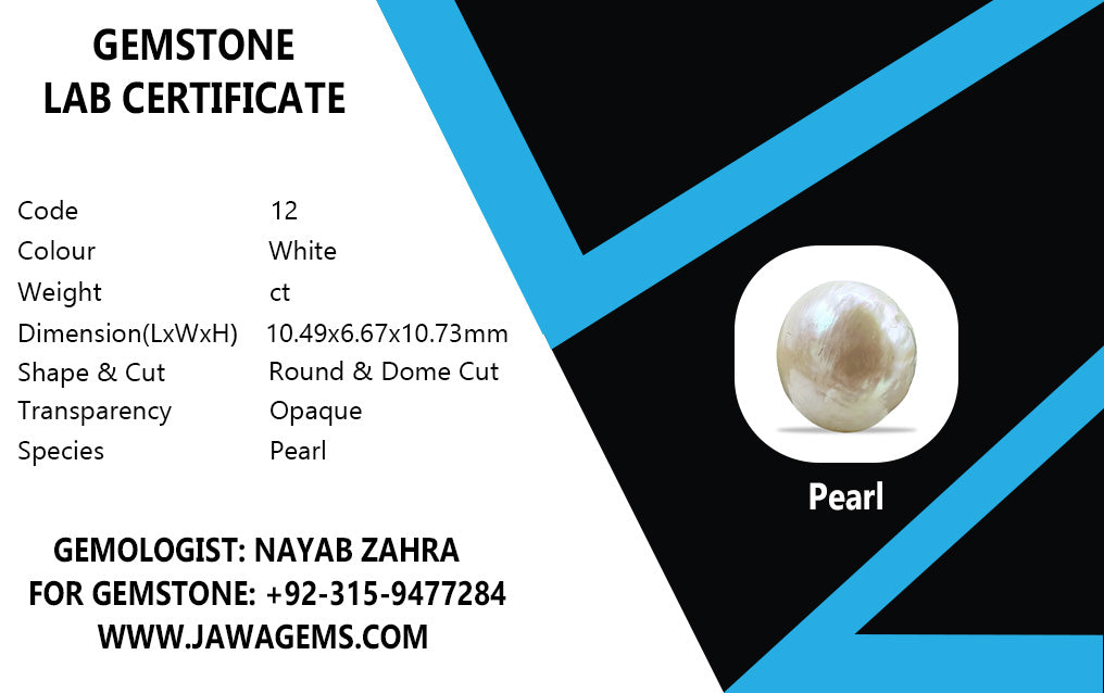 Lab Certified Pearl - 6.10 crt