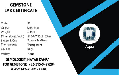 Lab-Certified-Aquamarine-6.15crt