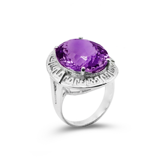 Amethyst Women Ring – Sigma Design