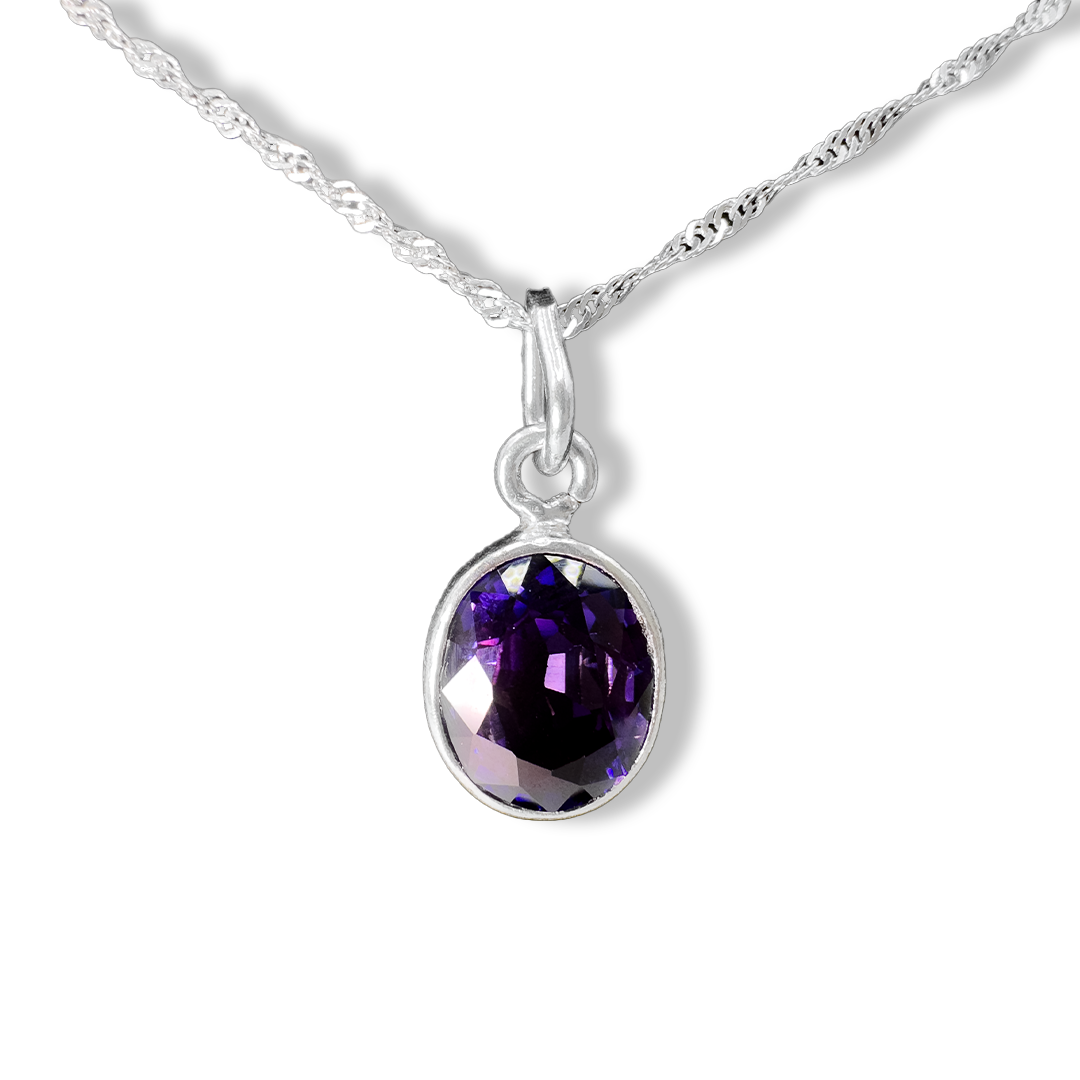 Amethyst Pendant - Oppo Design