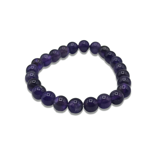 Amethyst Bracelet - 6 mm