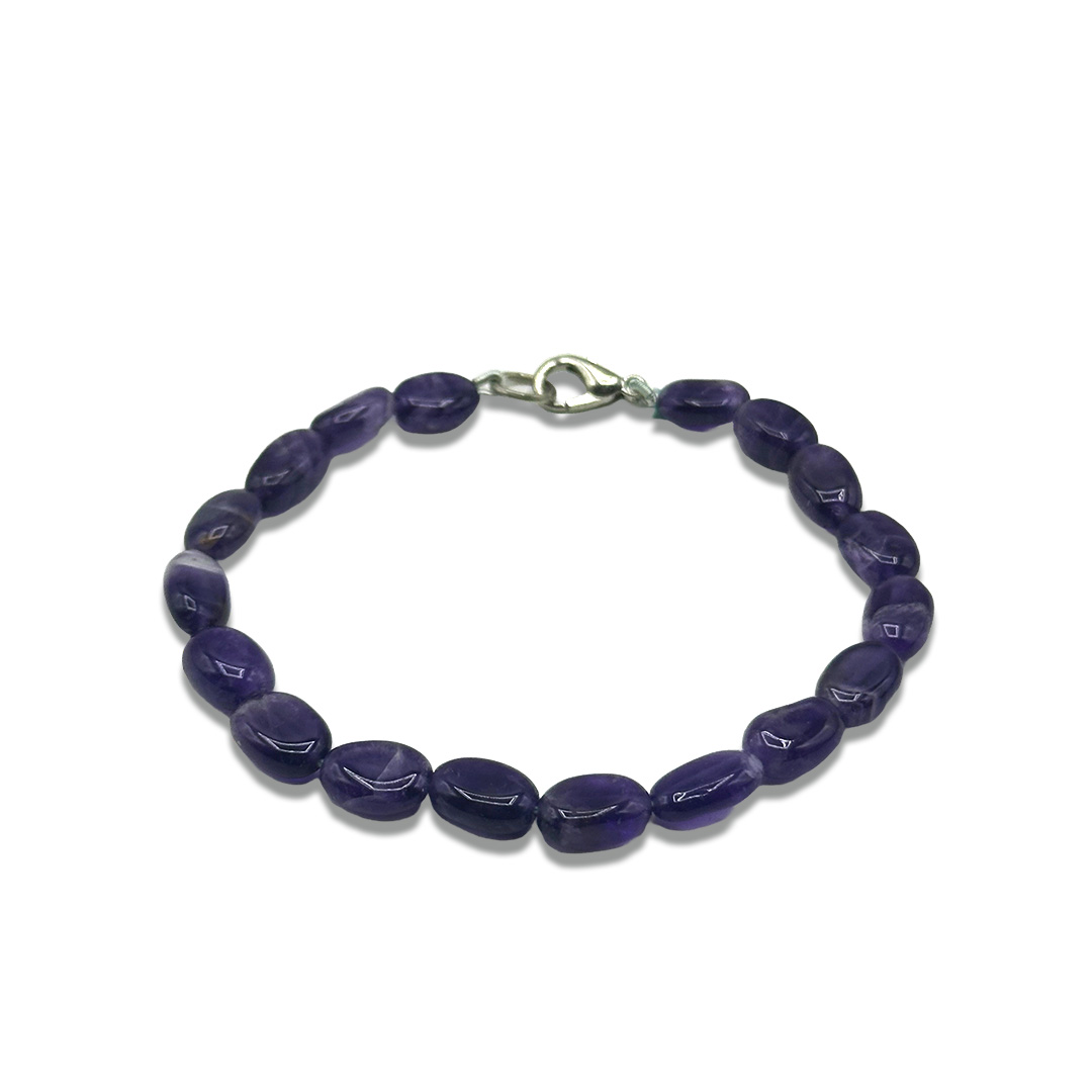 Amethyst Bracelet - 4 mm