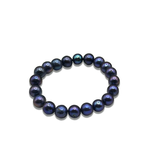 Peacock Pearl Bracelet - 8 mm