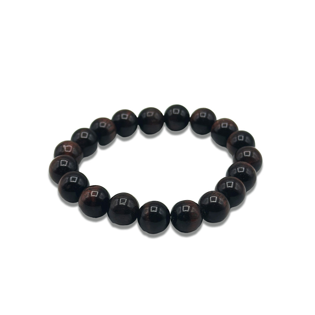 Red Tiger Eye Bracelet - 8 mm