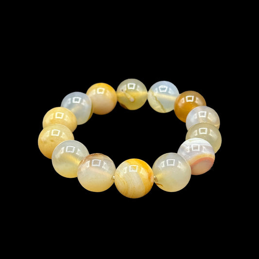 Sulemani Agate Bracelet - 12 mm