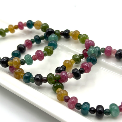 Tourmaline Rainbow Bracelet - 6 mm