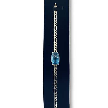 Blue Topaz Bracelet - Top Cover Design