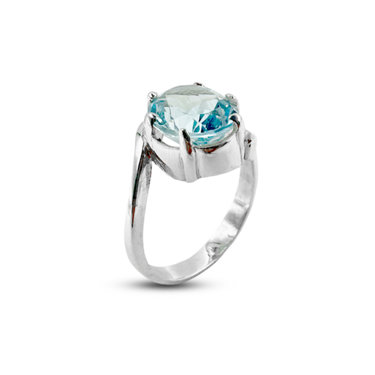 Blue Topaz Women Ring -  Glop Bypass