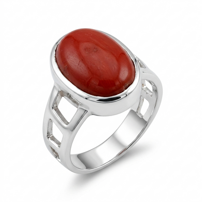 Coral Men Ring - Openwork