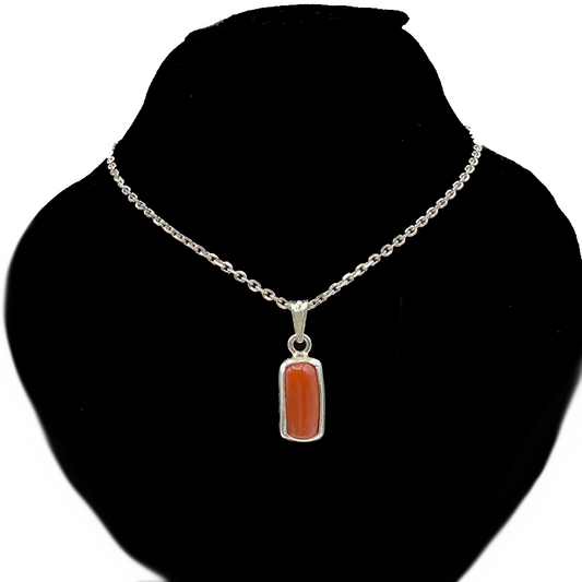 Coral Pendent - Clear Fenced Design