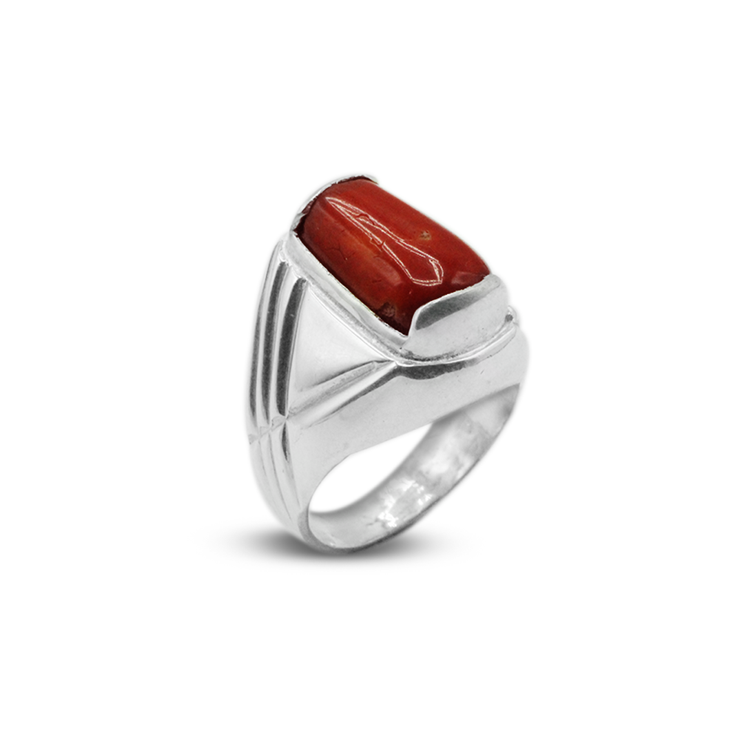 Coral Men Ring – Royal Segment