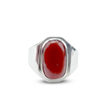 Coral Men Ring - Gypsy Design