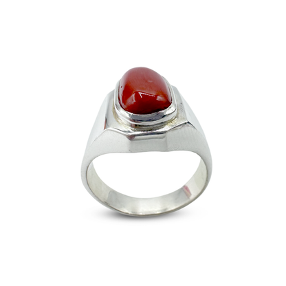 Coral Men Ring - Gypsy Design