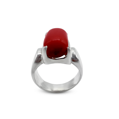 Coral Men Ring - Bridge Ring Design