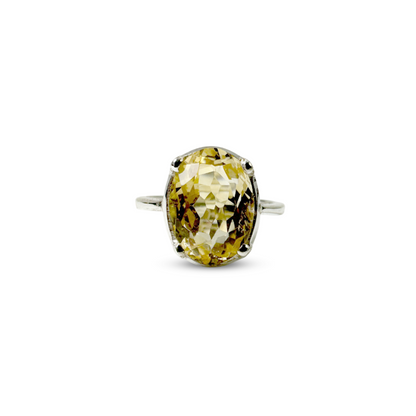 Citrine Women Ring - Regular Wear Design