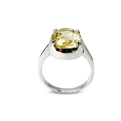Citrine Women Ring - Regular Wear Design