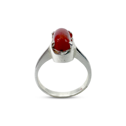 Coral Women Ring - Minimalist Design