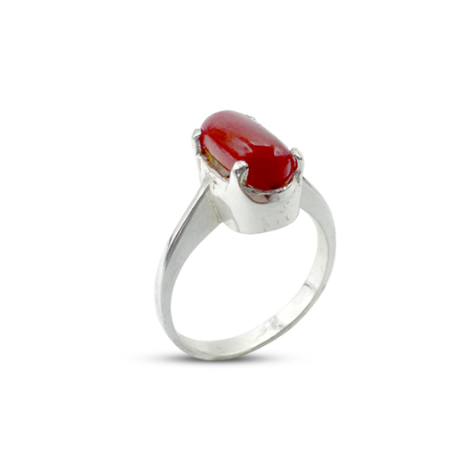 Coral Women Ring - Minimalist Design