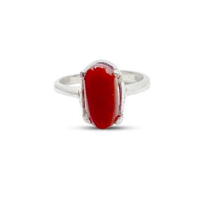 Coral Women Ring - Minimalist Design