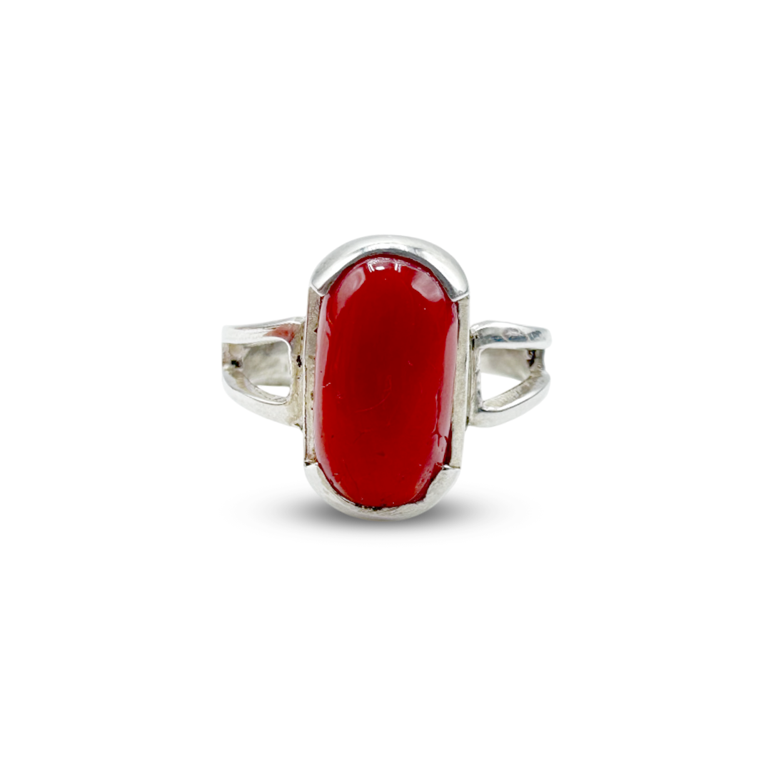 Coral Women Ring - Collar Cup Design