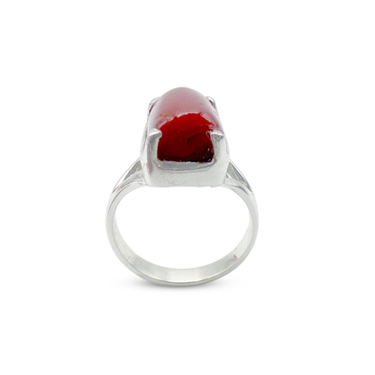 Coral Women Ring - Across Band Design
