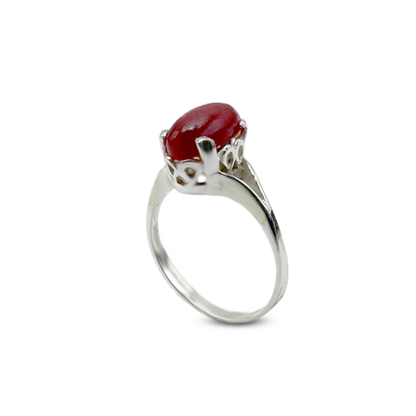Coral Women Ring - Lattice Tip