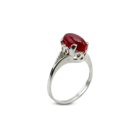 Coral Women Ring - Lattice Tip
