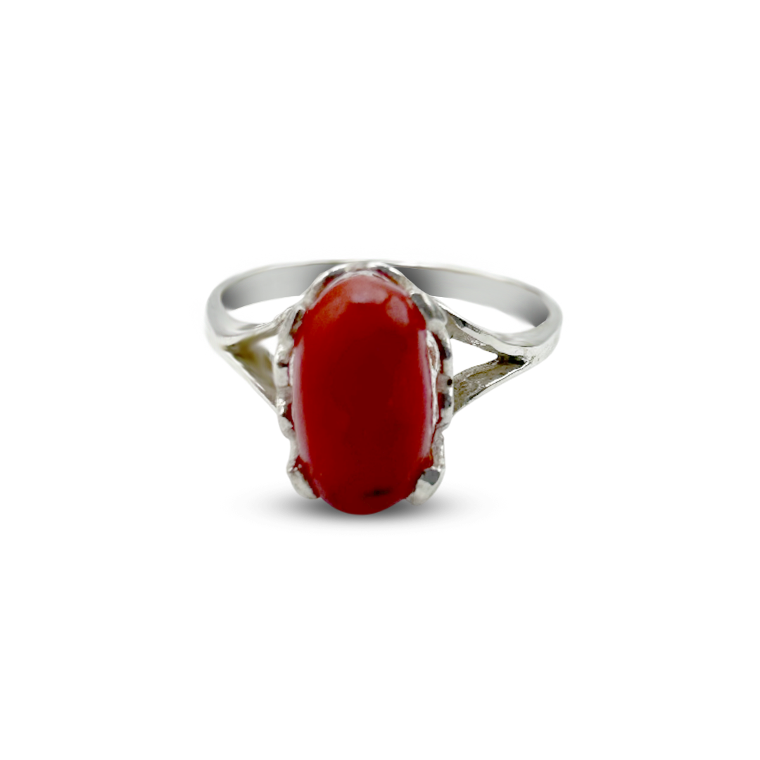 Coral Women Ring - Lattice Tip
